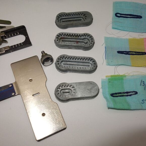 Vintage Antique Sears Automatic Buttonhole Attachment in Box for Sewing Machine - Picture 3 of 6